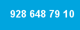 928 648 79 10 928 648 79 10